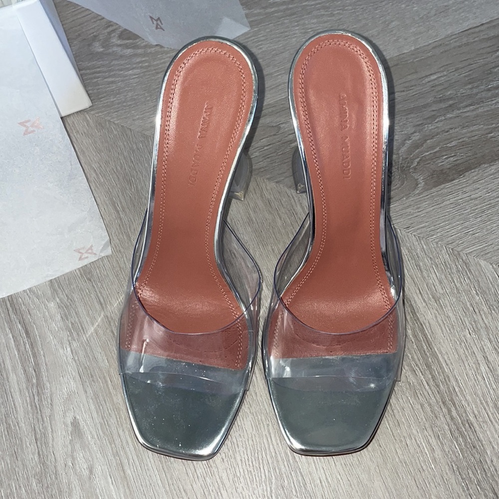 Amina Muaddi Lupita Heels - Picture 7 of 13
